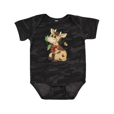 

Inktastic Corky Cow Gift Baby Boy Bodysuit