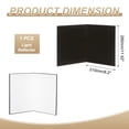 thumbnail image 2 of Uxcell 11"x8" Light Reflector 2 in 1 Photography Reflector Cardboard, 2 of 7