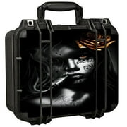 Skins Decals For Pelican 1400 Case / Dark Rose Tattoo Girl