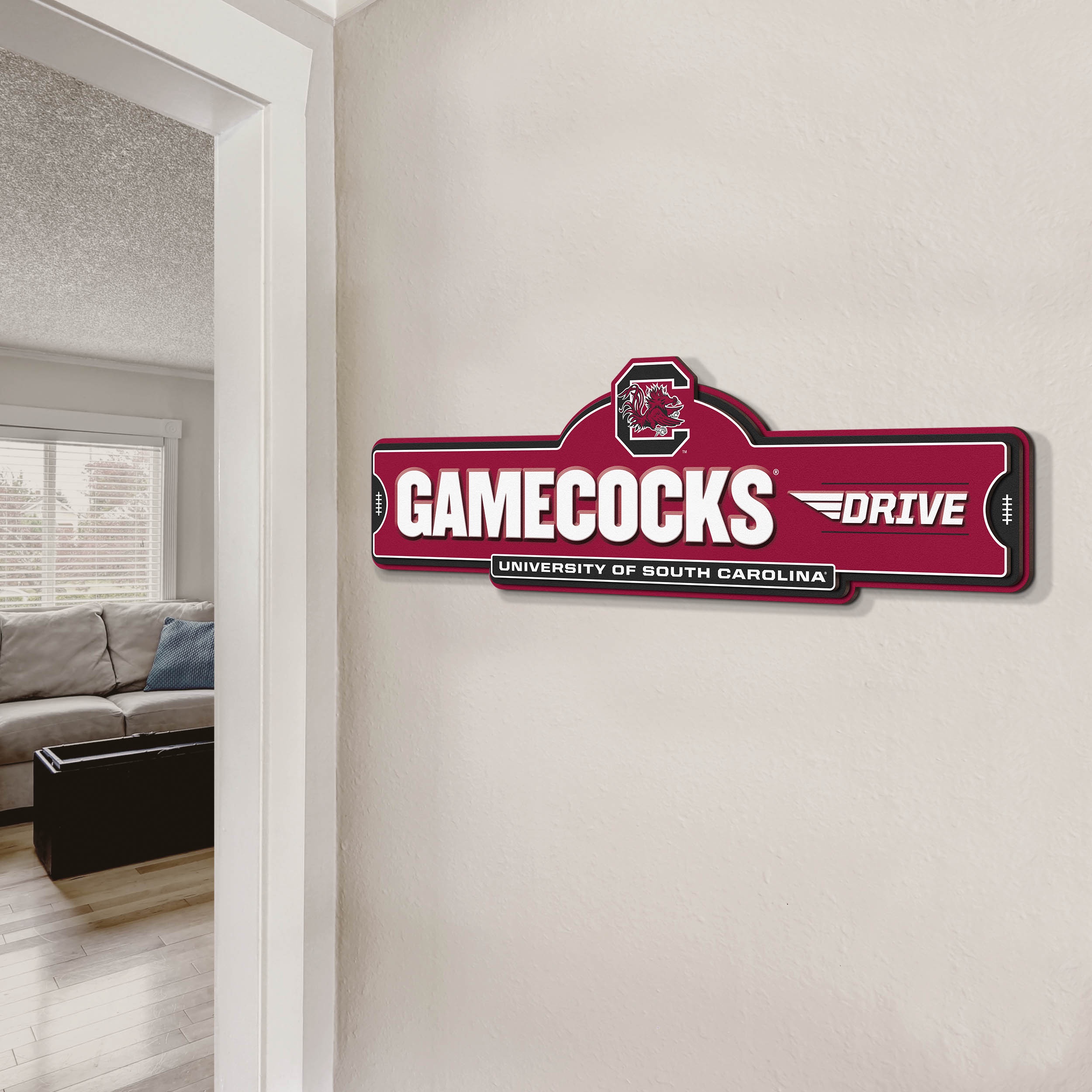 YouTheFan NCAA South Carolina Gamecocks Street Sign