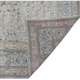 thumbnail image 3 of Fine VTG Reba Grey/Lt. Blue Rug, 9'10" x 13'6", 3 of 6