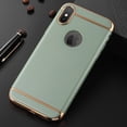 thumbnail image 1 of Funda protectora chapada de lujo para iPhone 11, 12, 13 Pro, Mini, XR, X, Xs, Max, 5, 5S, SE, 6, 6s, 7, 8 Plus Fivean unisex, 1 of 2