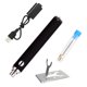 thumbnail image 1 of Bearachild Soldador USB, placa de circuito ajustable, herramienta de soldadura recargable, artesanía manual, suministros de electricista Accesorios para electrodomésticos Negro Bearachild HA062524-01, 1 of 6