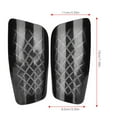 thumbnail image 4 of Sturdy But Lightweight EVA Cushion Protection Football Shinguards, Soccer Shin Guard, Comfortable And Breathable For Adult Football Sports, 4 of 8