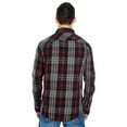 thumbnail image 2 of Burnside Men's Plaid Shirt, 2 of 3