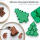thumbnail image 5 of Juego de moldes de silicona para chocolate, moldes para dulces, moldes para hornear, grandes para hornear dulces, pasteles, regalo de Navidad, velas de jabón hechas a mano (4 piezas), 5 of 5