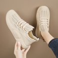 thumbnail image 2 of NOKIO S𝗅ip On Casual Sneakers for Women Lightweight Fashion Walking Shoes Elastic Knit Sport Shoes Comfortable Soft Sole Runnig Shoes Breathable Wide Width Athlet𝗂c Shoes, 2 of 7