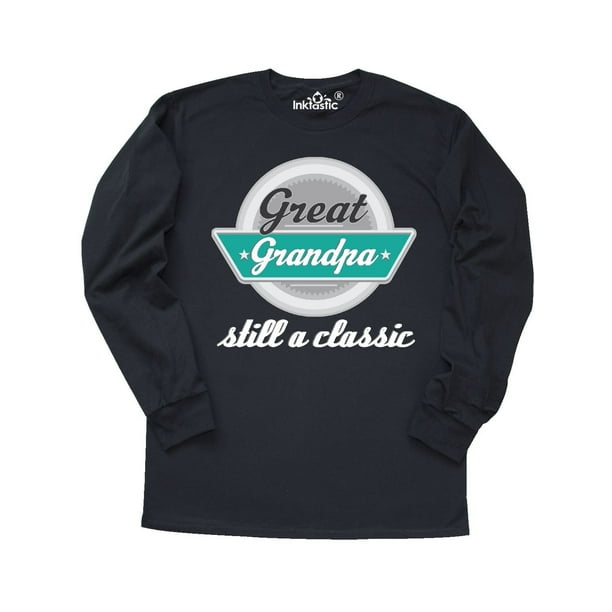 Download Inktastic Inktastic Great Grandpa Funny Fathers Day Gift Adult Long Sleeve T Shirt Male Walmart Com Walmart Com