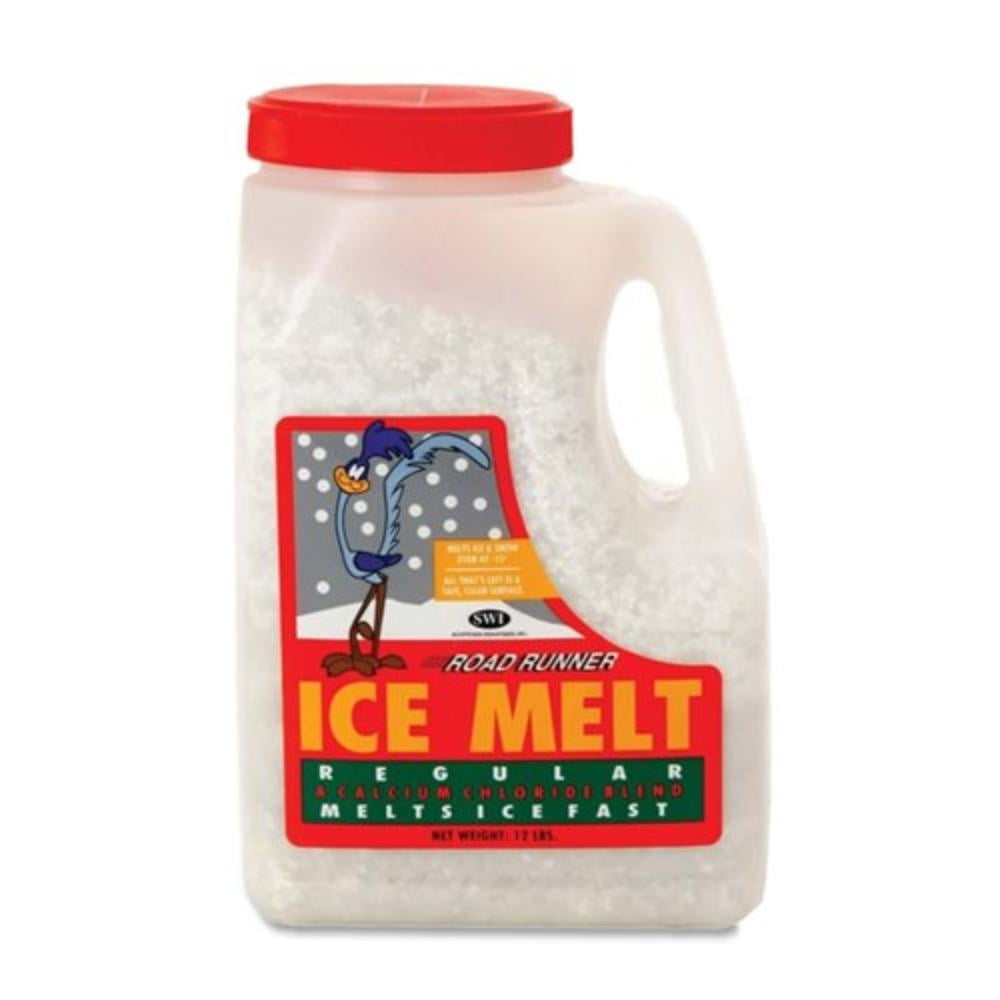 1 Gallon Bucket Ice Melt Road Salt 9 lbs Red Salt Ice Melt in a Bucket All-Natural 