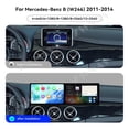 thumbnail image 4 of ZWNAV Dual 9.1 inch Screen Car Radio For Mercedes-Benz B(W246) 2011-2014 Android 15 Multimedia Player GPS Navigation Auto DSP Stereo Host, 4 of 13