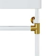 thumbnail image 6 of Modway Redeem 32" Wall-Mount Acrylic & Ceramic Bathroom Vanity in Clear/White, 6 of 7