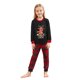 thumbnail image 2 of Pijama navideño a juego con estampado de alces: camisa de manga larga y pantalón a cuadros. Ropa de estar por casa suave., 2 of 9