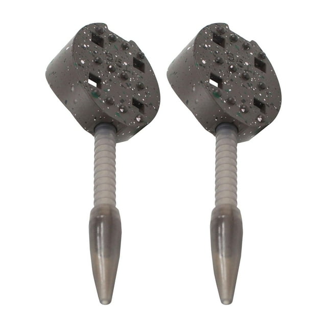 2 soportes de aleación de zinc para señuelos de pesca, ligeros y multiusos para exteriores. Tipo B 30g