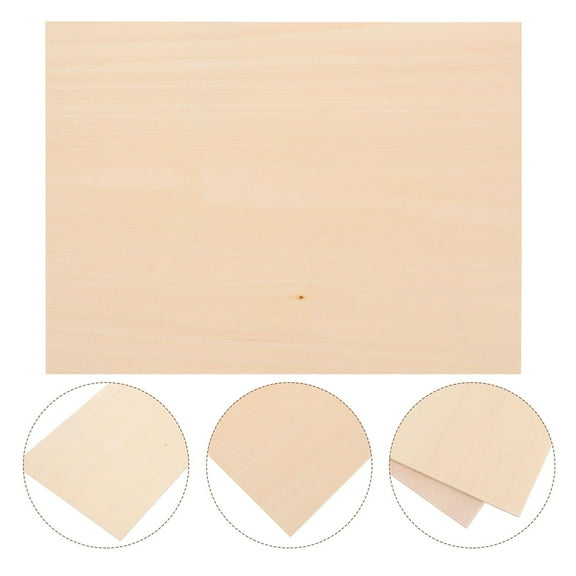 VERDANVERSE Wooden Puzzle Board Wood Sheets for DIY Crafts Beige Basswood 1Pack Craft Projects