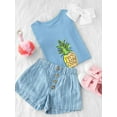thumbnail image 3 of Buon Ferragosto Pineapple Doodle T-Shirt Toddler -Image by Shutterstock,  5 Toddler, 3 of 4