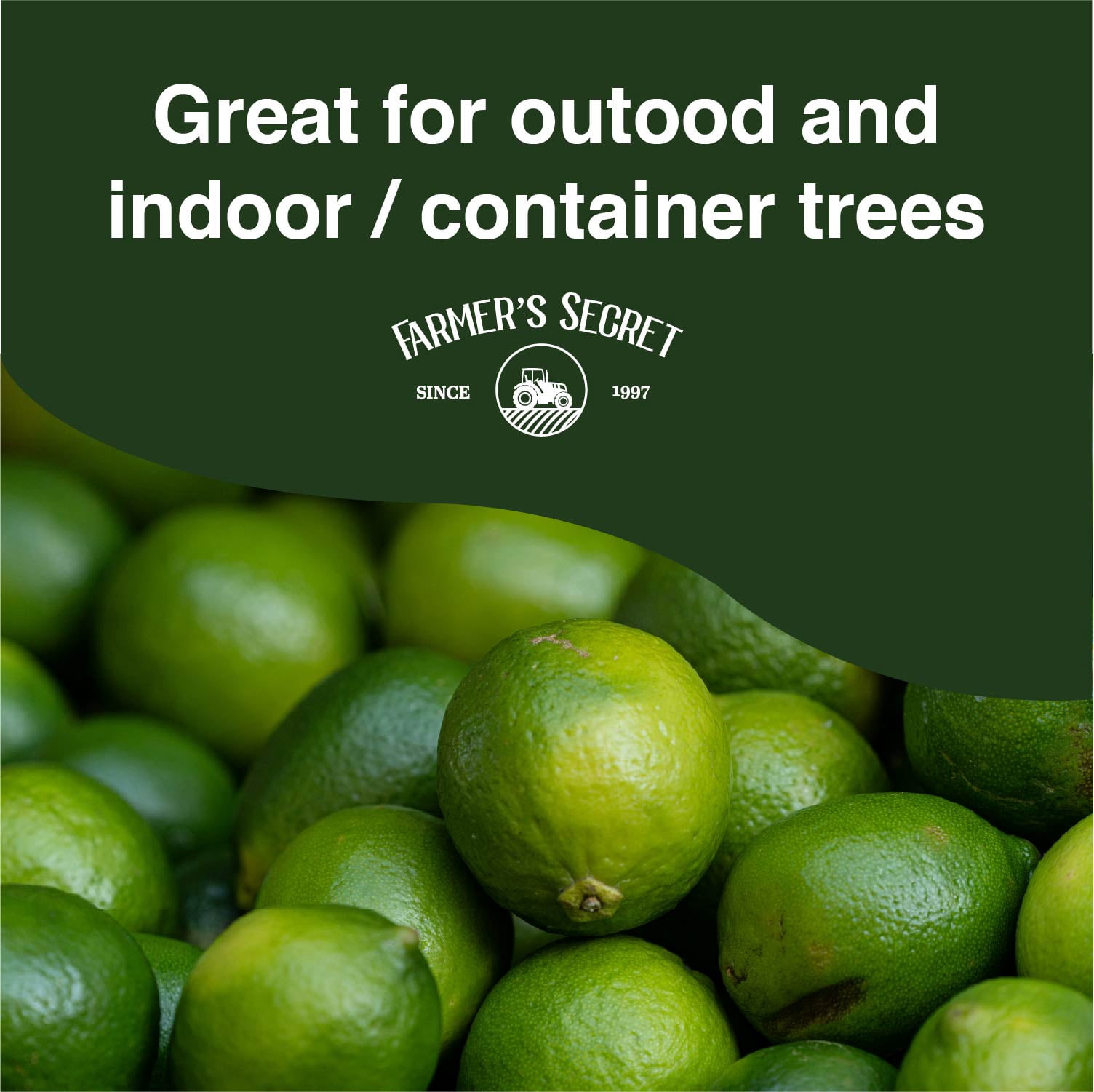Farmer's Secret Citrus Tree Booster Fertilizer (32oz) - Super Concentrated - Formulated for All Citrus Trees Including All Types of Lemons, Limes, and Oranges - Outdoor and Indoor/Container Trees