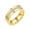Gold, variant on CILENON Womens Wedding Bands Fashion Trend Ring Stainless Steel Diamond Encrusted Lovers Steel Zircon Ring Alloy Women Men Exquisite Ring Fashion Jewelry Gift Rings for Friends Girls Boys (Gold,12)