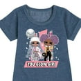 thumbnail image 3 of LOL OMG - Winter Dolls - You Glow Girl - Toddler & Youth Girls Fleece Dress, 3 of 5