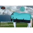thumbnail image 2 of 80" 1200D Turnout Waterproof Rain Horse SHEET Light Winter Blanket  367LG, 2 of 5