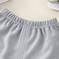 thumbnail image 5 of Splozh Toddler Boys Clothes Toddler Boy Summer Clothes Solid Short Sleeve T Shirt Shorts Sets with Pockets 2 Piece Outfit Grey,2-3 Years, 5 of 6