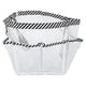 thumbnail image 2 of Bolsa de malla plegable: pequeña bolsa de aseo para viajes, para exteriores, playa, baño, organizador colgante para baño, viajes, gimnasio y playa., 2 of 7