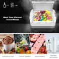 thumbnail image 2 of Costway 58 Quart Portable Electric Car Cooler Refrigerator Compressor Freezer Camping, 2 of 10
