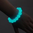 thumbnail image 3 of 3pcs/set Beads Bracelet Luminous Fluorescent  Stone Bracelets  In The Dark Hand String Perfect Gift For Family, 3 of 8