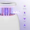 thumbnail image 5 of Lámpara exterminadora de mosquitos enchufable para uso en interiores, trampa eléctrica para insectos y moscas con atrayente de luz UV, 5 of 5