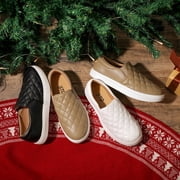 Womens Slip on Sneakers Platform Walking Shoes Casual Loafers White US 6