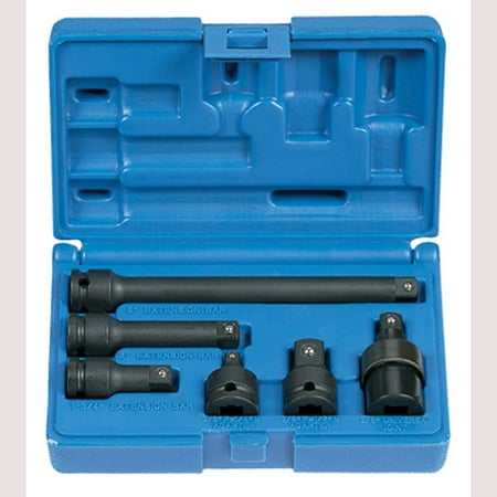 

Grey Pneumatic 1100 3/8 Drive 6 Piece Adapter/Extension Set Socket