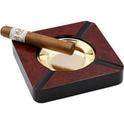 Quality Importers Trading Four Cigar Wooden Ashtray