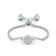 thumbnail image 2 of ANGARA Natural 0.02 Ct. Diamond Stackable Ring in 14K White Gold for Women (Ring Size: 3.5), 2 of 9