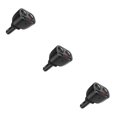 thumbnail image 2 of Guardoinrt 1/2/3/5 Charge Multiple Devices Simultaneously USB Car With 30 Charging Ports And Fast Black 3PCS, 2 of 6