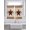 Brown Beige, variant on Red Texas Star Farmhouse Living Room Curtains 2 Panel, Black Plaid Berry Country Cafe Window Treatment, Farmhouse Bedroom Bathroom Kitchen Curtains Drapes 104"x54"