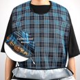 thumbnail image 5 of Baberos para adultos Baberos impermeables para comedor protectores de ropa lavables a máquina con recogedor de migas para mujeres mayores, 5 of 5