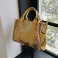 thumbnail image 2 of Bolso Bandolera para Mujer Bolso Bandolera Informal Con Lentejuelas A La (dorado), 2 of 6