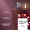 thumbnail image 4 of Yankee Candle Black Cherry Original Large Jar Scented Candles, 22 oz, 4 of 9