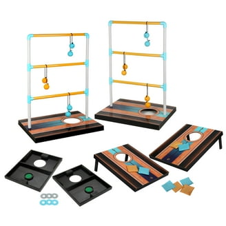 Triumph Sports Trio Toss Deluxe - 3-in-1 Ladder Toss, Washer Toss