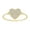 14K Yellow Gold, variant on FINE JEWELRY 14K White Gold Diamond Heart Chain Ring (1/6 cttw, I-J Color, I2-I3 Clarity) Size 5