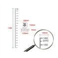 thumbnail image 7 of SSZMDLB under $5 Height Ruler Wall Sticker, Wall Sticker Height Chart Sticker, Kids Room Nursery Decoration, DIY Acrylic Crystal Ruler for Measuring, 7 of 7