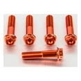 thumbnail image 5 of Aluminum Flanged Hex Head Bolt M10x(1.25mm)x45mm Race Spec Etched Pack x5, 5 of 6