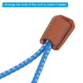 thumbnail image 4 of 19mm Zipper Pull Cord Ends Zip Clip Buckle Rope End Lock for Backpacks, Lake Blue, 25 Pack, 4 of 5