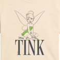thumbnail image 2 of Tinker Bell - Tink Sketch - Juniors Cropped Graphic T-Shirt, 2 of 4