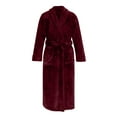 Men’s Long Robe Big and Tall Plush Fleece Bathrobe Fuzzy Sherpa Cozy