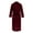 Red, variant on Mens Fleece Robe, Soft Plush Bathrobes for Men, Men's Flannel Bathrobe Long Spa Robe with Belt & 2 Pockets Thicken Warm Nightgown Pure Sleepwear Loungewear Clearance Saving,Red,Large