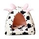thumbnail image 1 of Lovely Cat Bed Dog Kennel Cojín desmontable Cómodo Semicerrado Anti Slip 20cmx20cmx20cm Zulema Cama para gatos, 1 of 8