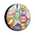 thumbnail image 1 of Balery Travel Stamp Cubiertas para Neumáticos - Protector Resistente para Neumáticos de Camioneta, SUV, Remolque, Camper y RV-15 inch, 1 of 6