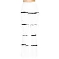 thumbnail image 6 of Summer Saving Clearance! Zpanxa Yoga Pants Women, Women Tight Fitting Hip Hugging Shapewear Striped Flared Pants Yoga Pants White Q XL, 6 of 7