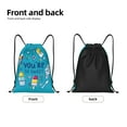 thumbnail image 5 of Kdxio You are so Sweet Print Drawstring Backpack Bag,Waterproof Draw String Back Sack, Gym Drawstring Bags Swim Bag For Unisex, 5 of 9