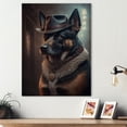 thumbnail image 2 of Designart Mafia Dog V Canvas Wall Art, 2 of 5